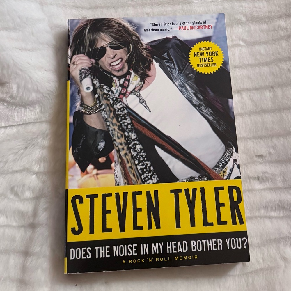STEVEN TYLER “Does the Noise in My Head Bother You?” Memoir